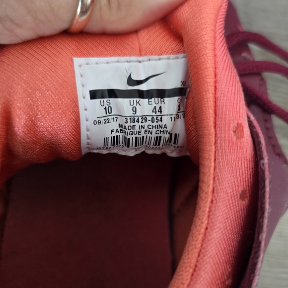 Nike Air Huarache 318429 054 Men's running shoes "Red Coral" Gunsmoke/Team - Picture 7 of 7